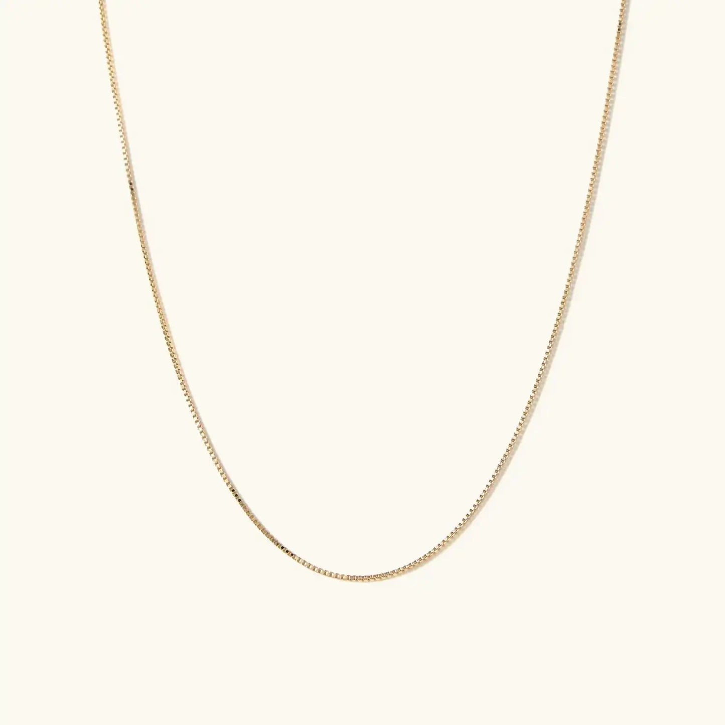 Baby Box Chain Necklace BAMBY