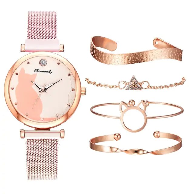 Fashion Watch Set for Women BAMBY