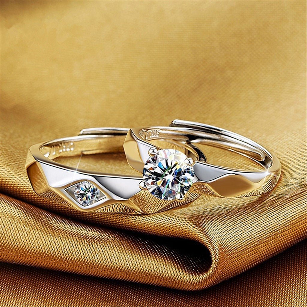 Korean Version Hot Selling Couple Rings BAMBY