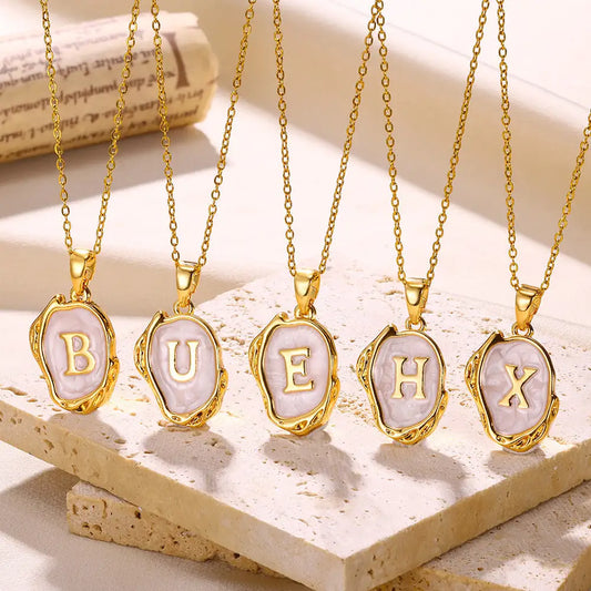 Letters Dimensional Necklace BAMBY