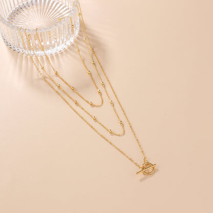 Long High-grade Gold-plated Necklace BAMBY