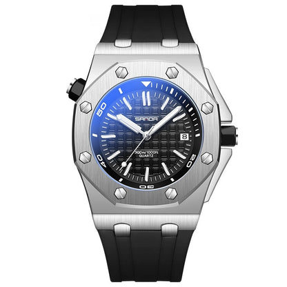 Quartz Strap Calendar Fashion Sports Men BAMBY