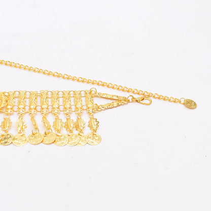 Coin Tassel Women's Body Jewelry Waist Chain