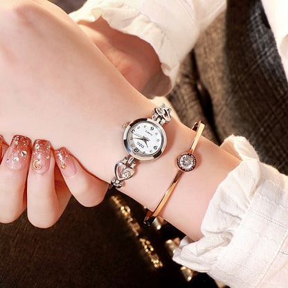 Simple Rhinestone Jewelry For Women Casual Watch BAMBY