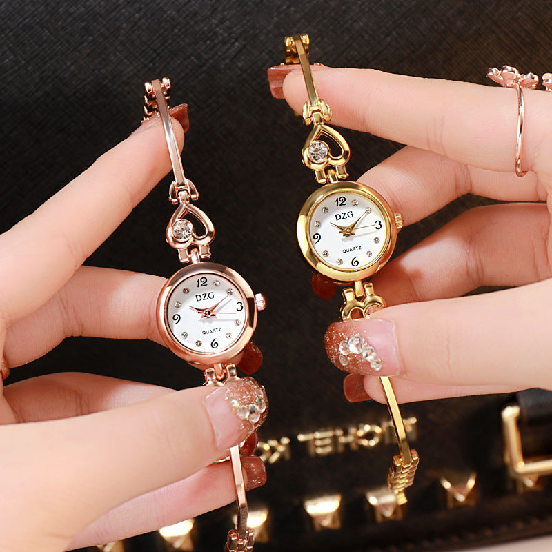 Simple Rhinestone Jewelry For Women Casual Watch BAMBY