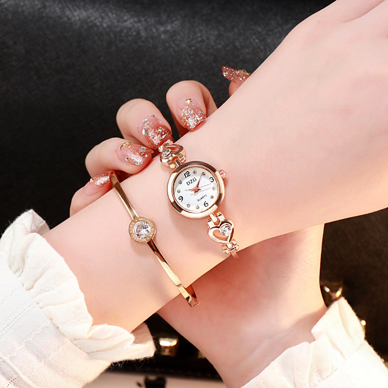 Simple Rhinestone Jewelry For Women Casual Watch BAMBY