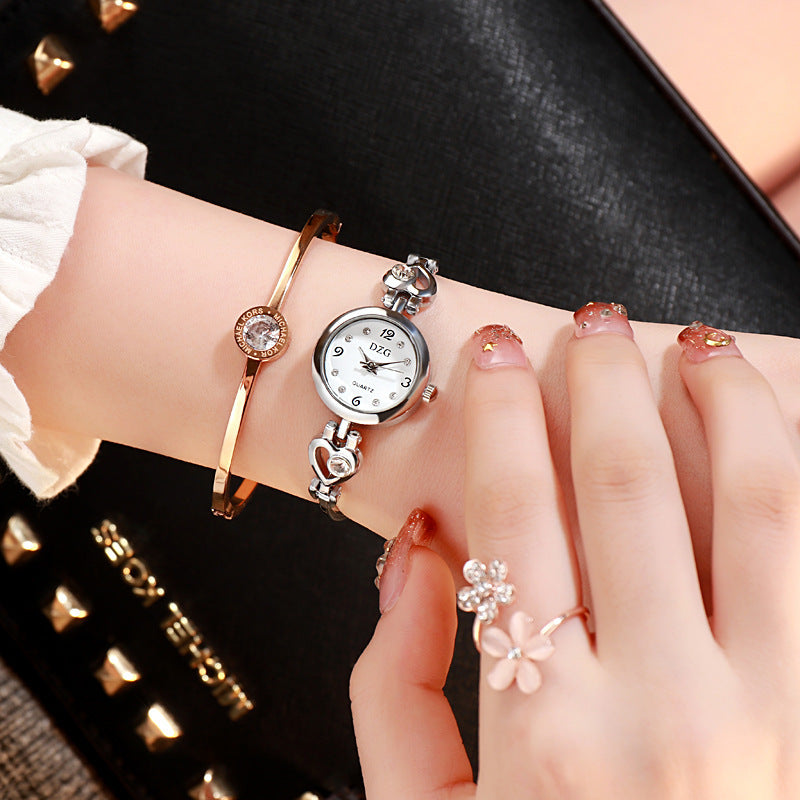 Simple Rhinestone Jewelry For Women Casual Watch BAMBY