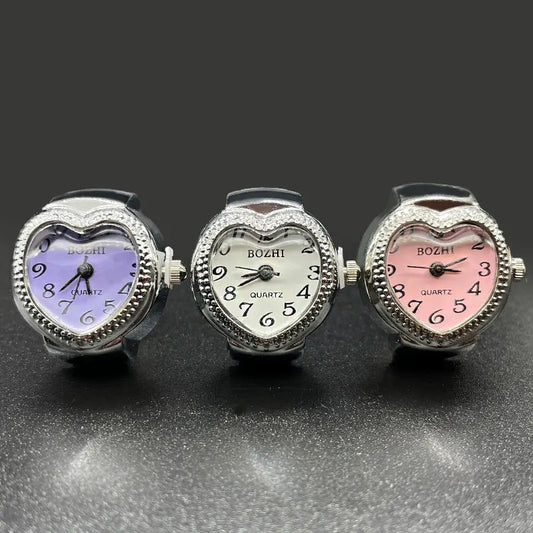 Trendy Fashion Men's And Women's Watch Multi-color Ring BAMBY