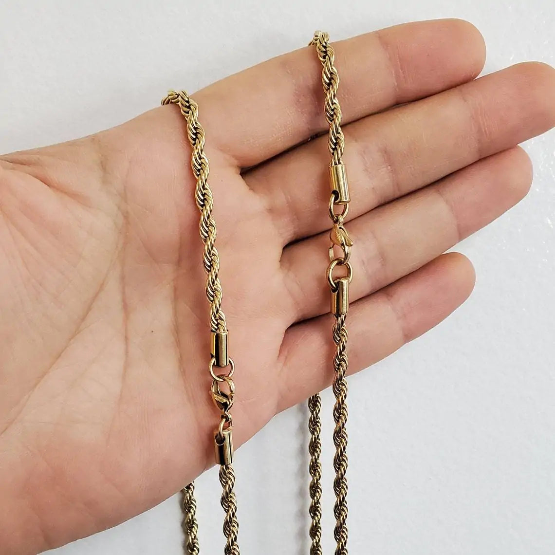 Twisted Rope Chain Necklace BAMBY